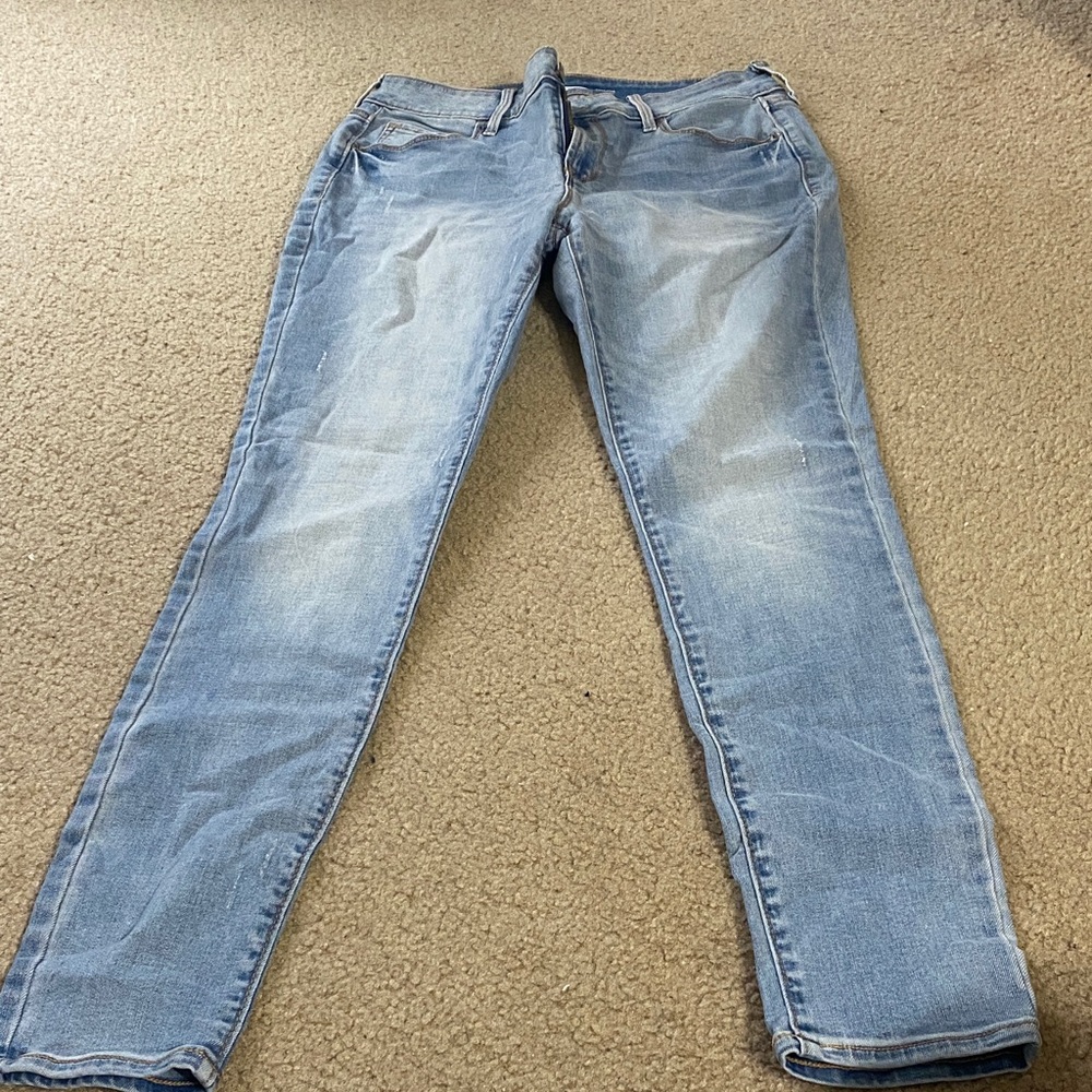 Old Navy Light Blue Rockstar Jeans